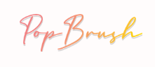 Pop brush Logo
